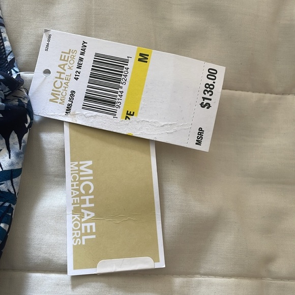 Michael Kors Halter Top/ Tankini.  NEW.  Size: Medium - Picture 6 of 7